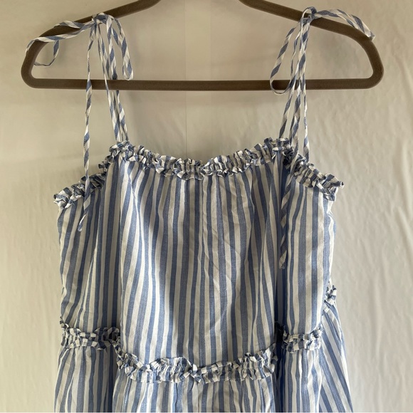 Rails Caralyn Lighthouse Stripe Dress Size L - Picture 3 of 9